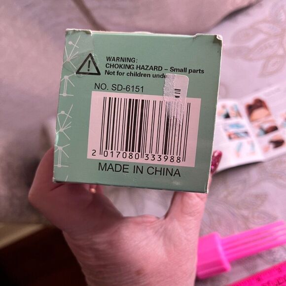 No Heat Curling PinβCurls Victory Rolls 2 Sizes Booklet PINK 1920 Vintage Look - Picture 16 of 16